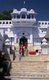 The Jagatpita Brahma Mandir (Brahma Temple) is the most important temple in Pushkar is dedicated to Lord Brahma, one of the holy trinity of Hinduism. It is one of the very few Hindu shrines in the world dedicated to Lord Brahma and remains the most important.<br/><br/>

Pushkar is one of India's oldest cities. The date of its actual founding is not known, but legend associates Lord Brahma with its creation.<br/><br/>

According to the Rajputana Gazetteer, Pushkar was held by Chechi Gurjars (Gujjars) till about 700 years ago. Later Some shrines were occupied by Kanphati Jogis. There are still some priests from the Gujar community in some of Pushkar's temples. They are known as Bhopas.<br/><br/>

The sage Parasara is said to have been born in Pushkar. His descendants, called Parasara Brahamanas, are found in Pushkar and the surrounding area. The famous temple of Jeenmata has been cared for by Parasara Brahmans for the last 1,000 years. Pushkarana Brahamanas may also have originated here.<br/><br/>

It is also the venue of the annual Pushkar Camel Fair.